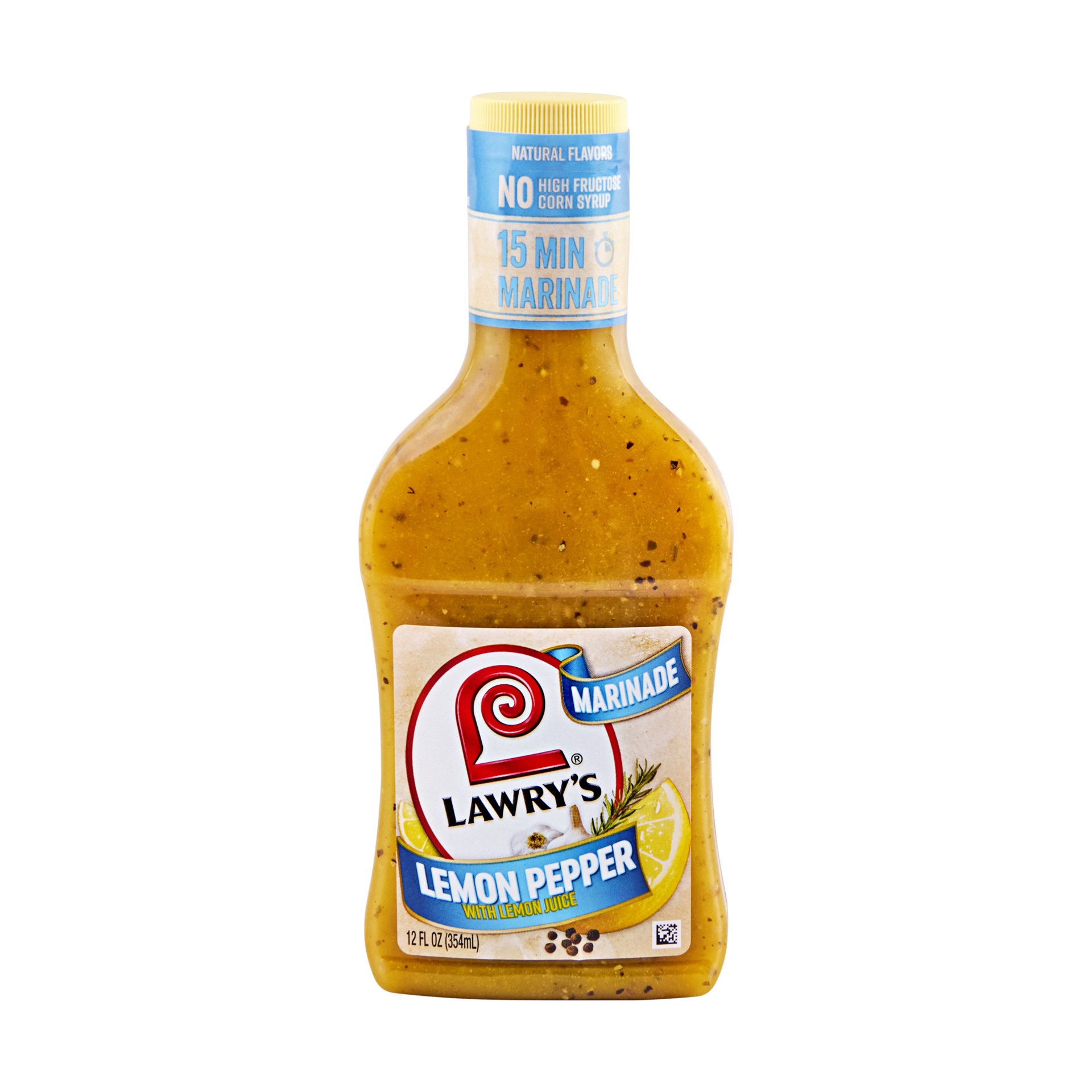 slide 1 of 8, Lawry's Marinade Lemon Pepper - 12 fl oz, 12 fl oz
