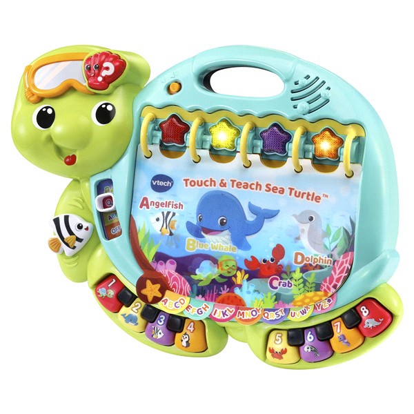 slide 5 of 9, VTech Touch & Teach Sea Turtle, 1 ct