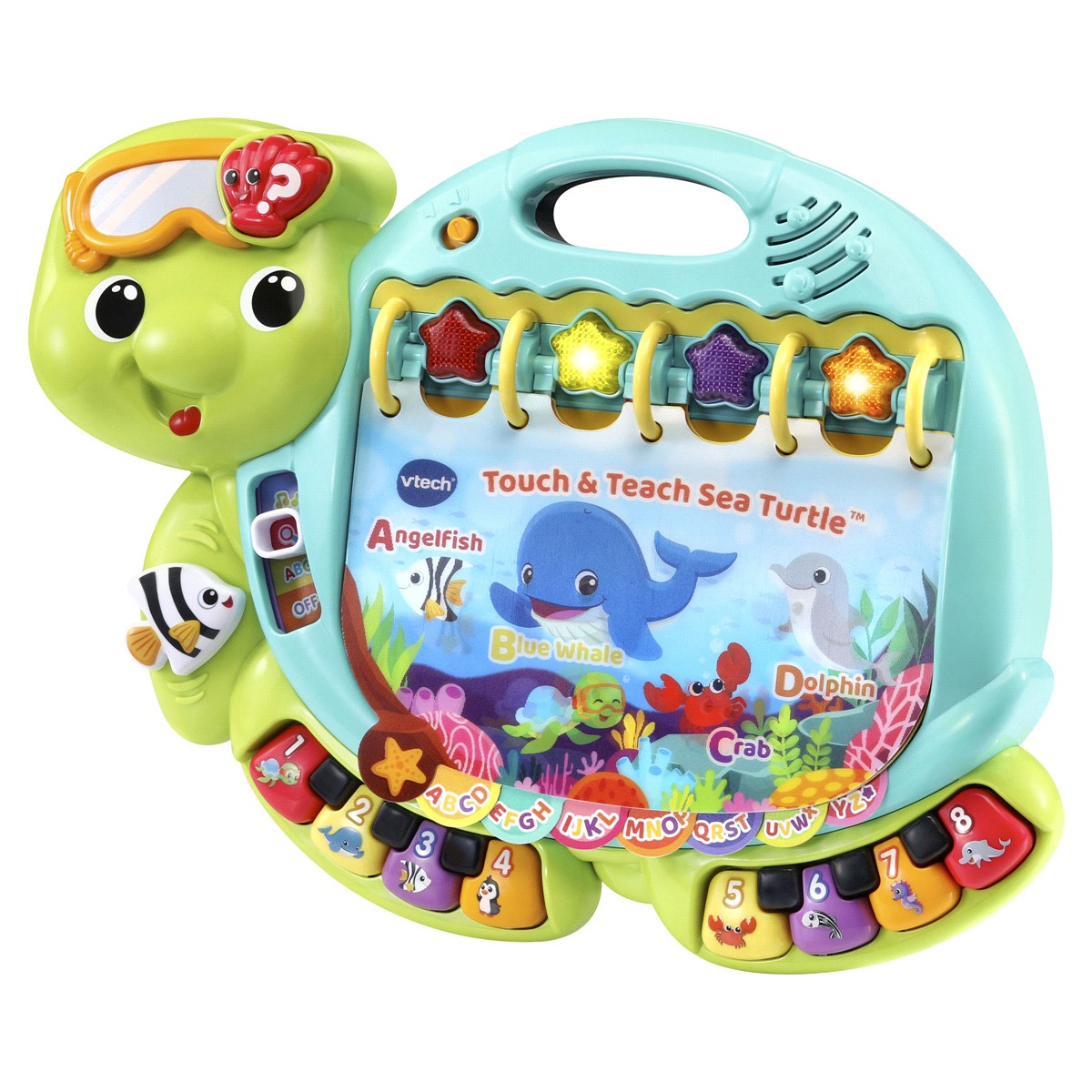 slide 4 of 9, VTech Touch & Teach Sea Turtle, 1 ct