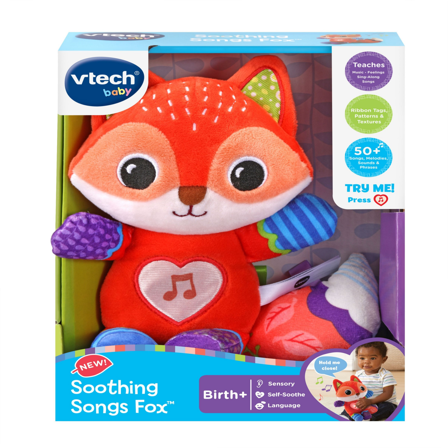 slide 4 of 4, VTech Soothing Songs Fox, 1 ct