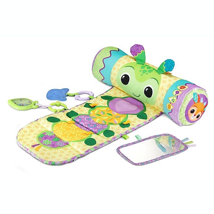 slide 5 of 6, VTech 3-in-1 Roll-a-Pillar Tummy Time Toy, 1 ct