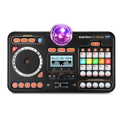 Vtech Electronics Hk Ltd VTech KidiStar DJ Mixer Sound-Mixing Music Maker with Party Lights