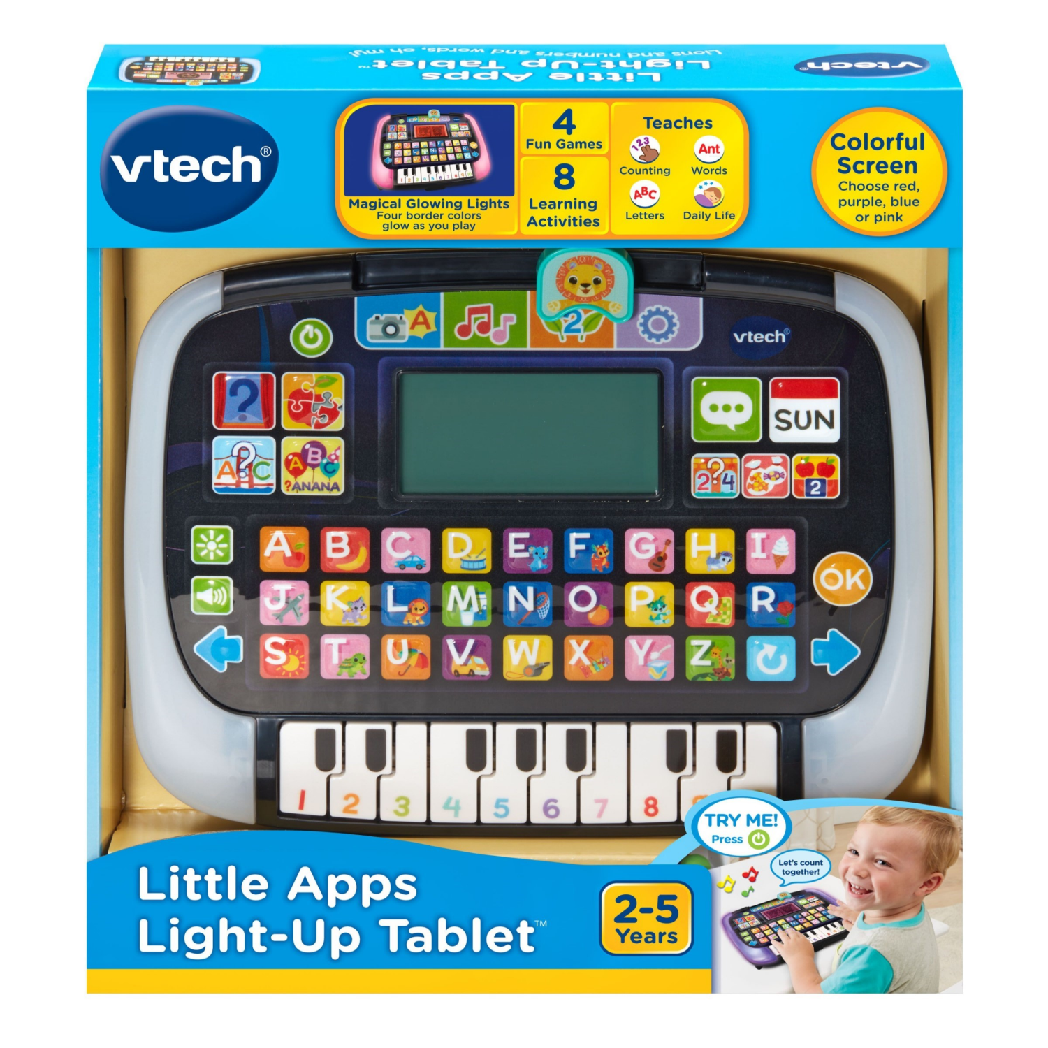 slide 2 of 2, VTech Little Apps Light Up Tablet, 1 ct
