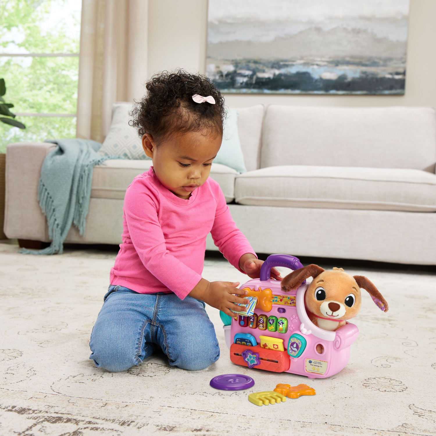 slide 3 of 4, VTech Cutie Paws Puppy Carrier, 1 ct