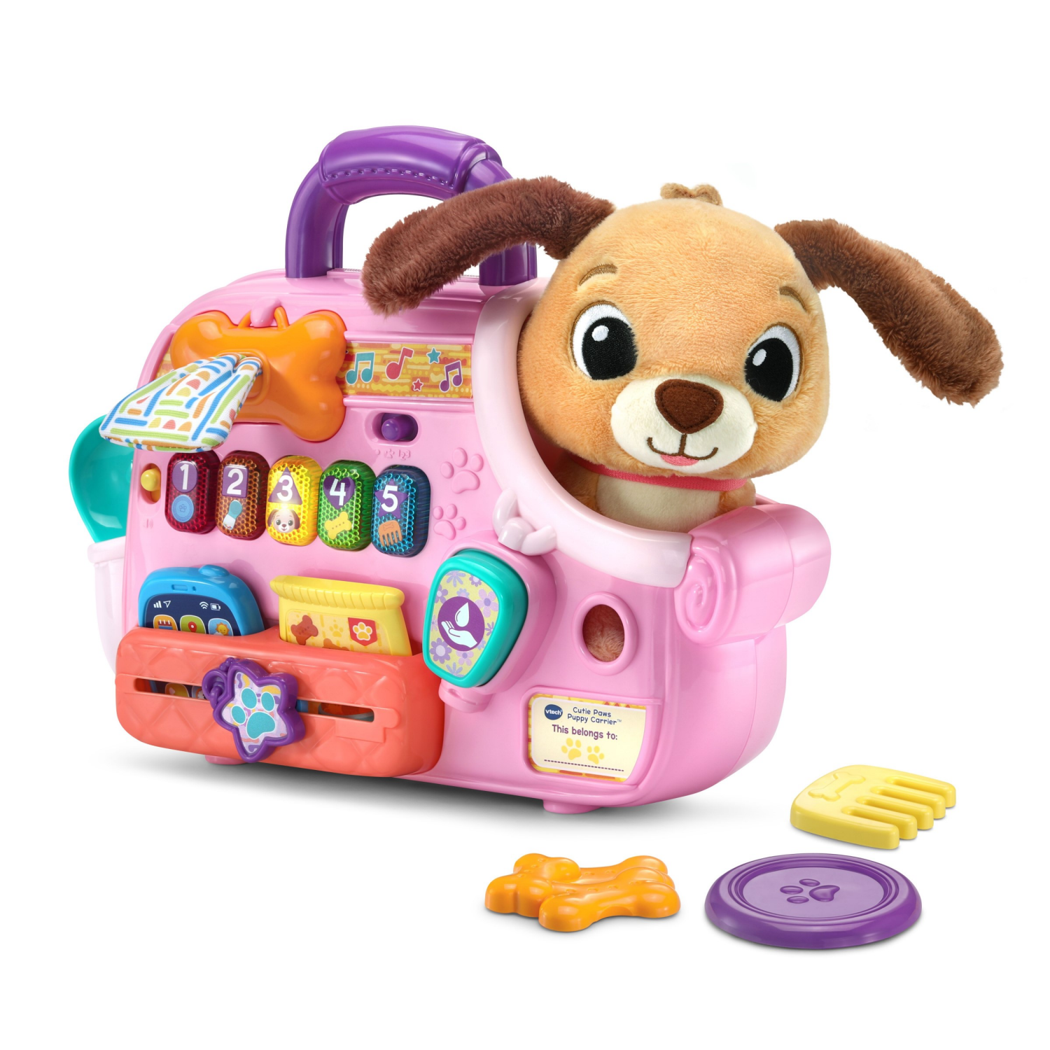 slide 1 of 4, VTech Cutie Paws Puppy Carrier, 1 ct