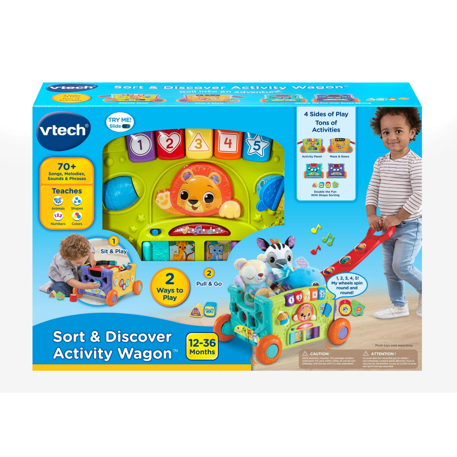 slide 2 of 5, Vtech Sort & Discover Wagon, 1 ct