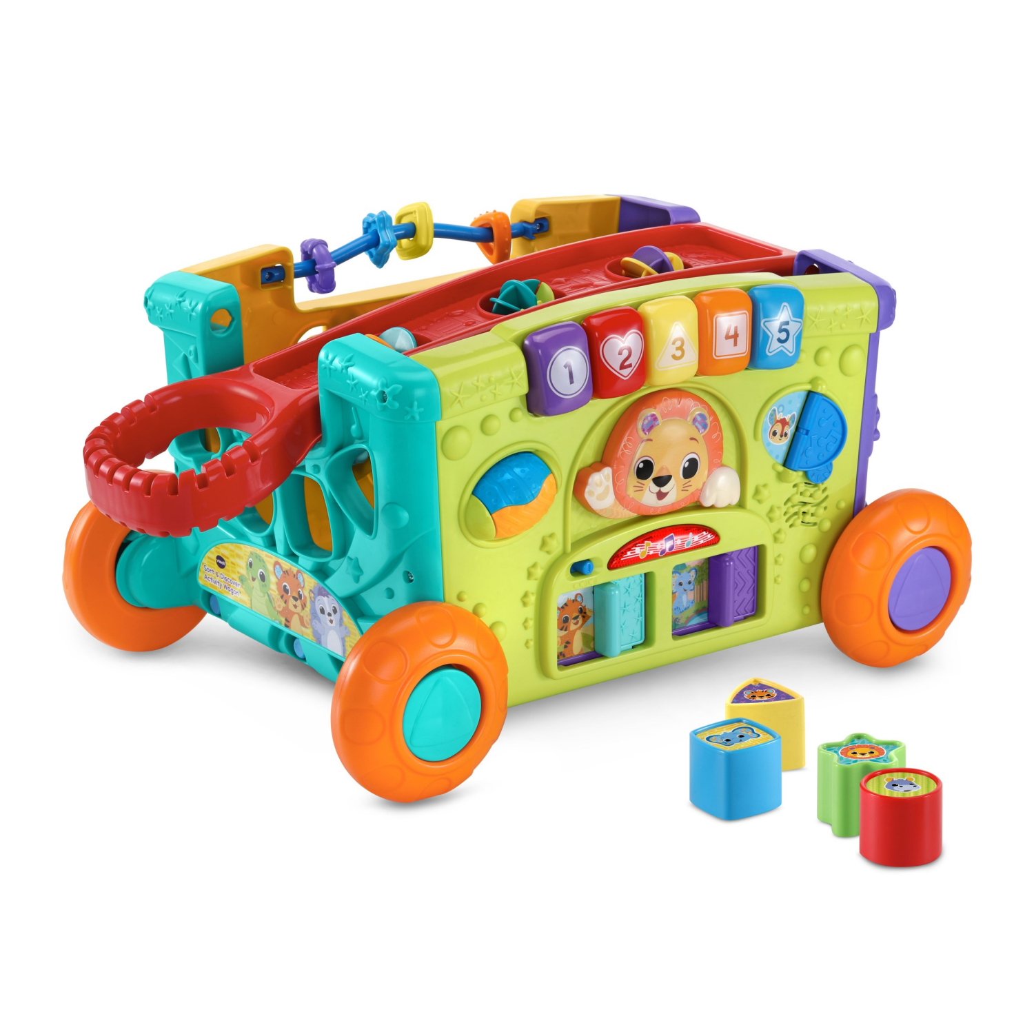 slide 3 of 5, Vtech Sort & Discover Wagon, 1 ct