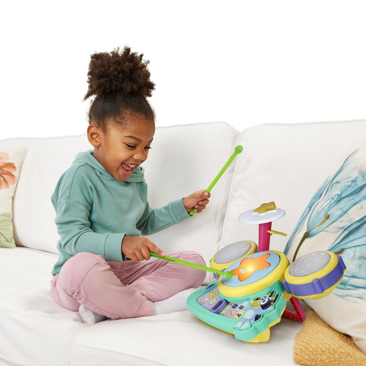 slide 5 of 5, VTech Bluey Drum Set, 1 ct