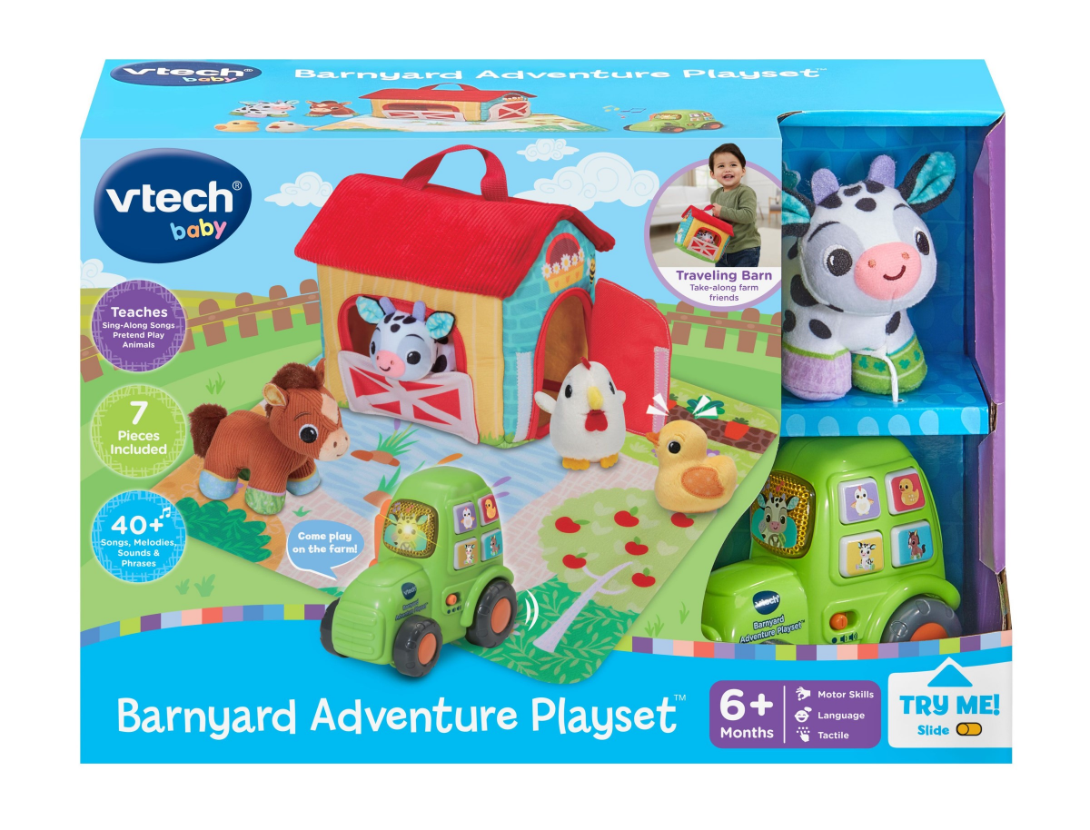 slide 2 of 3, Vtech Baby Barnyard Adventure Playset 80-574600, 1 ct