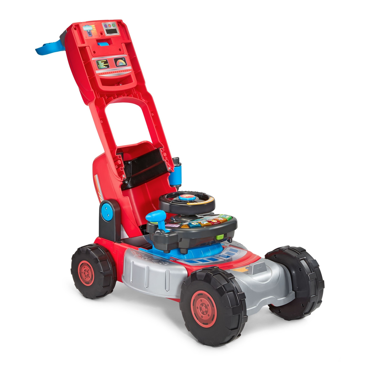 slide 1 of 5, VTech Get Growing Tractor & Mower Ride-On, 1 ct