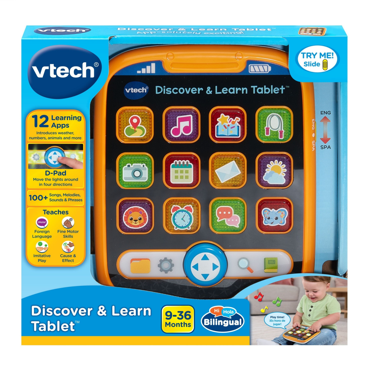 slide 3 of 4, Vtech Discover & Learn Tablet, 1 ct