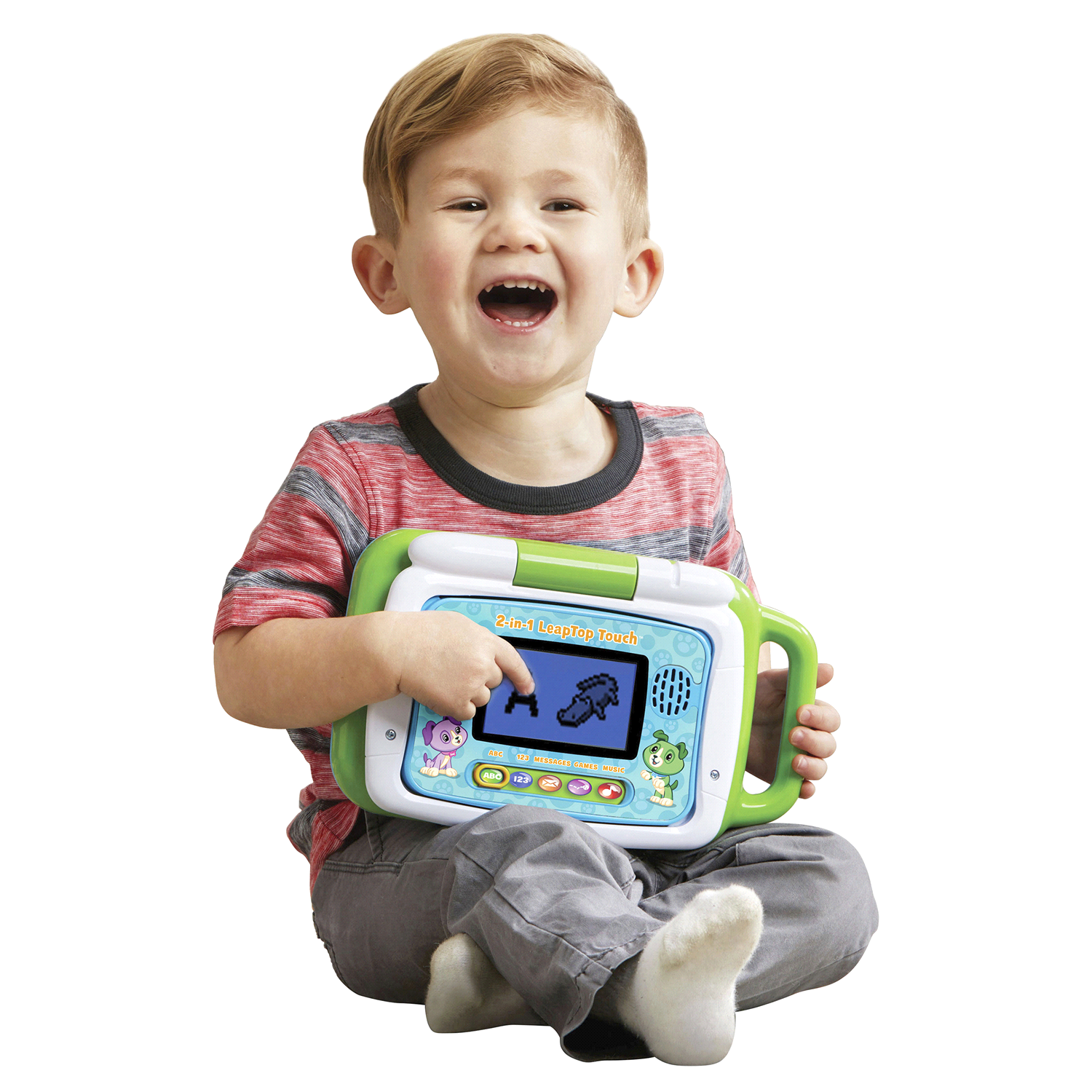 slide 4 of 4, LeapFrog 2-in-1 LeapTop Touch, 1 ct