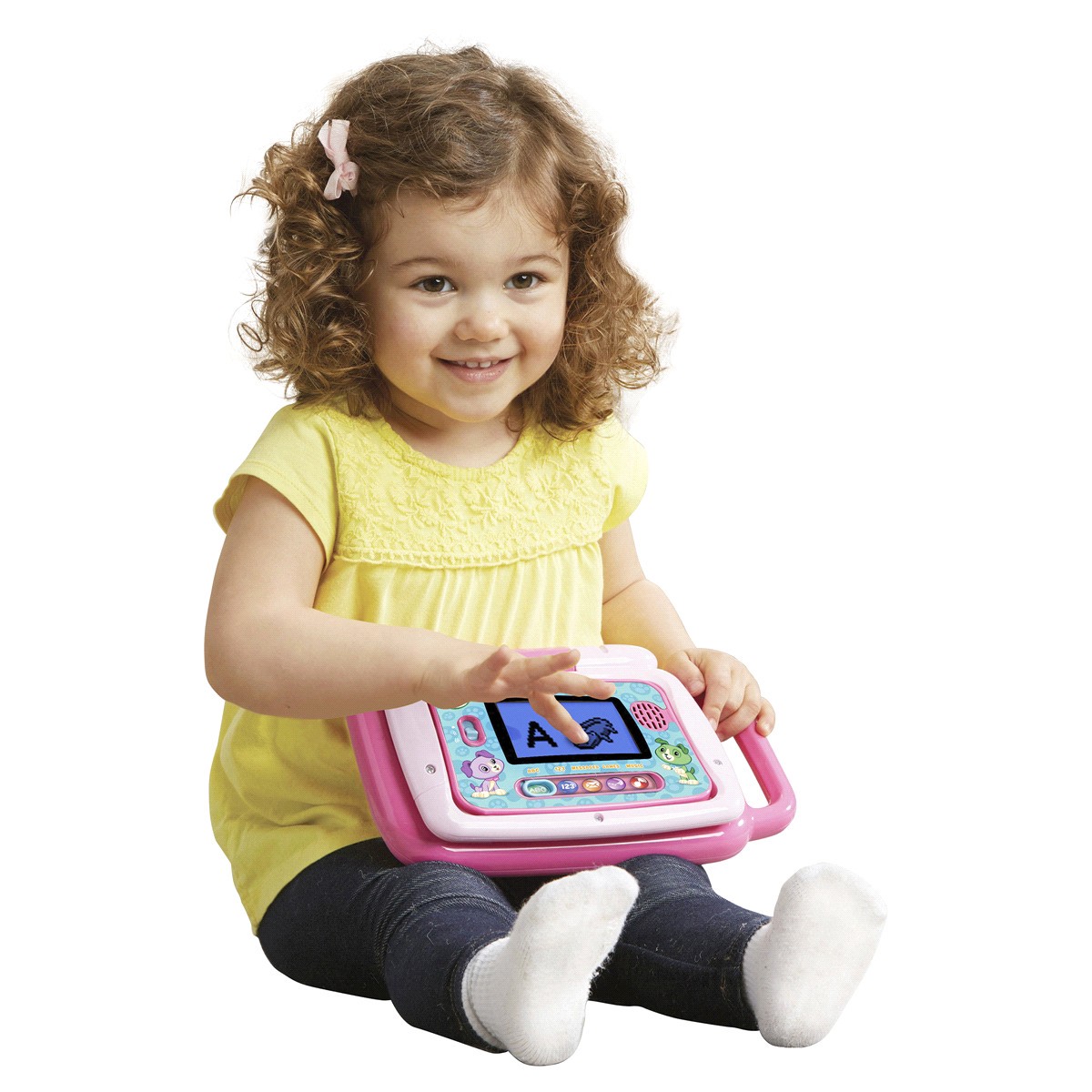 slide 2 of 5, LeapFrog 2-in-1 LeapTop Touch - Pink, 1 ct