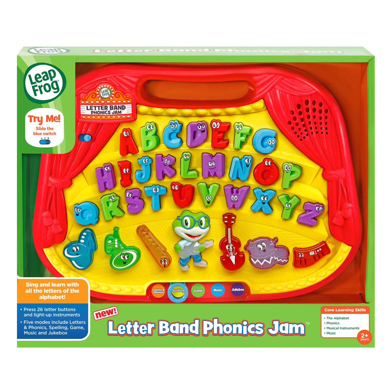 slide 1 of 2, Leapfrog Letter Band Phonics Jam, 1 ct