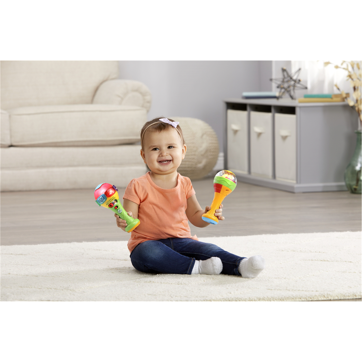 slide 2 of 2, Leapfrog Learn & Groove Shakin Colors Maracas, 1 ct