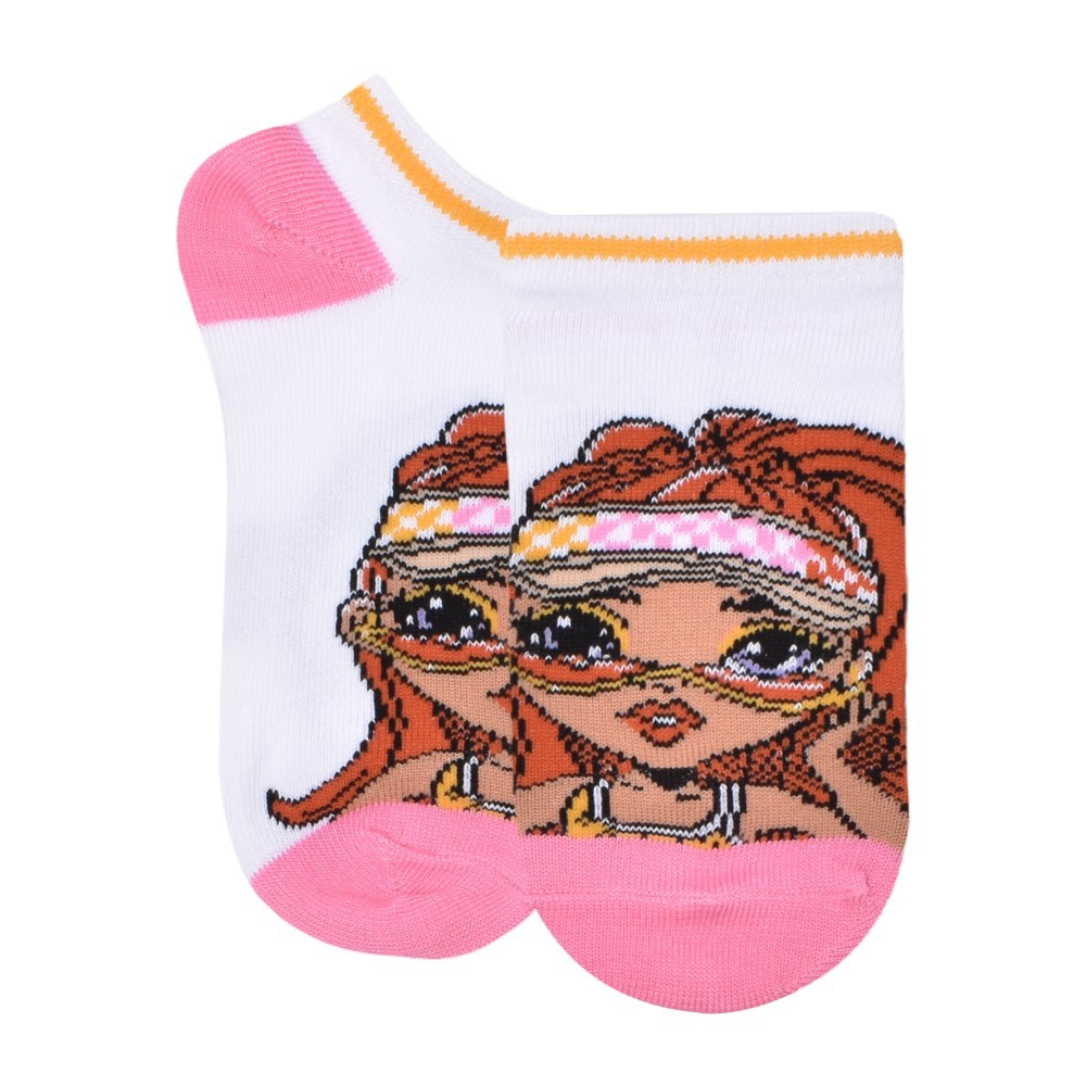 slide 3 of 5, 6pk Rainbow High Pacific Paradise No Show, 6 ct