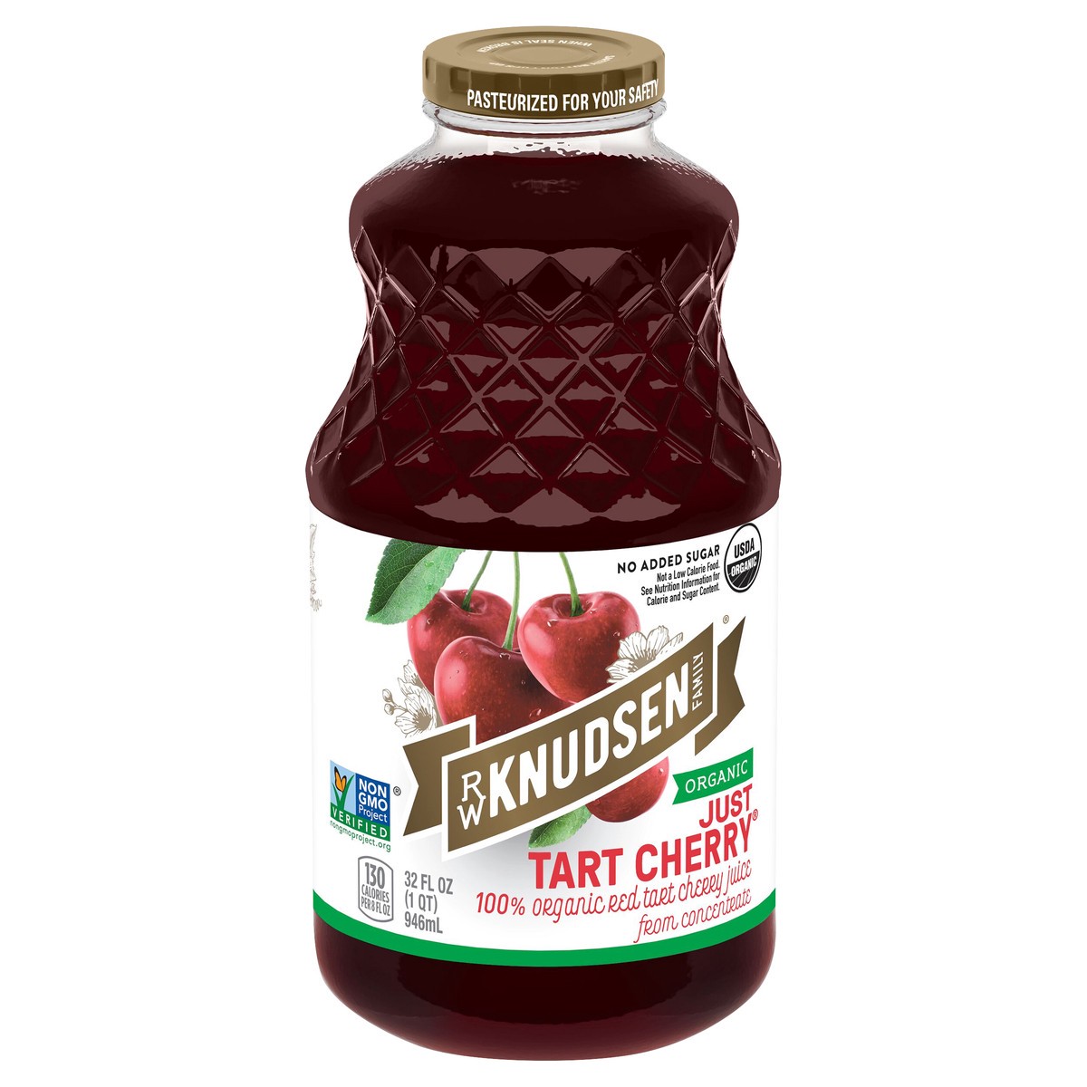 slide 3 of 12, R.W. Knudsen Organic Just Tart Cherry Juice, 32 fl oz