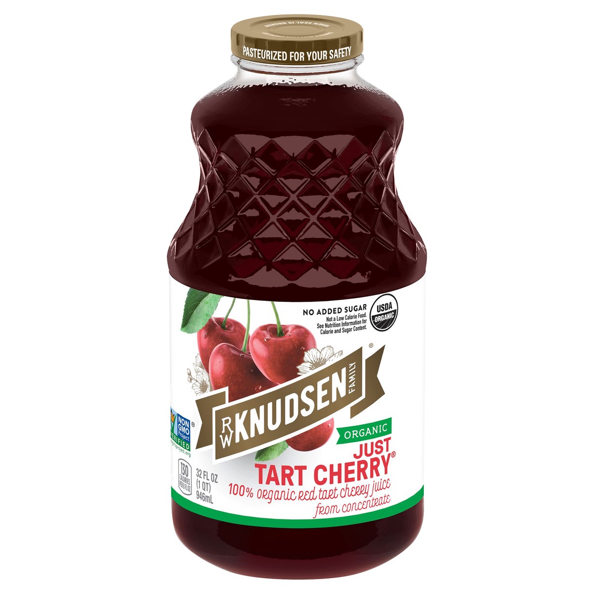 slide 1 of 12, R.W. Knudsen Organic Just Tart Cherry Juice - 32 fl oz, 32 fl oz