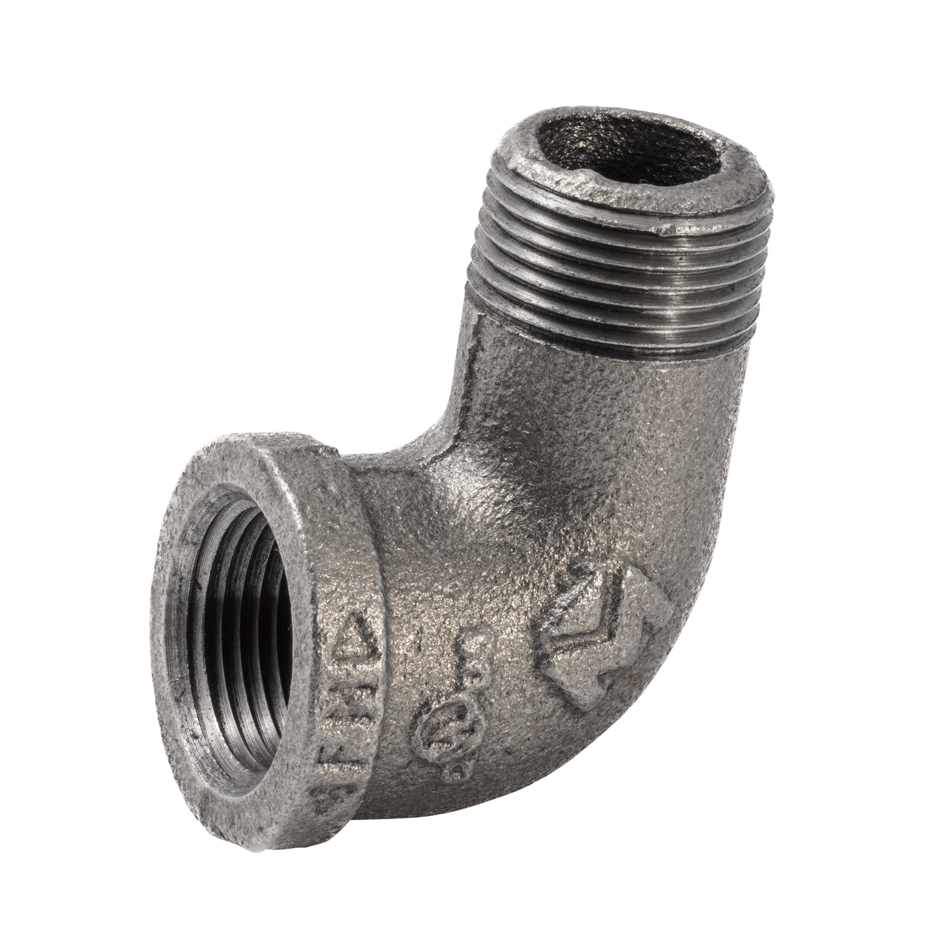 slide 1 of 6, RELIABILT 3/4-in 90 Black Iron Street Elbow Fitting, 1 ct