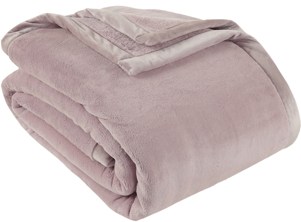 slide 1 of 1, Berkshire Blanket Prima Plush Throw Blanket - Rose, 60 in x 90 in