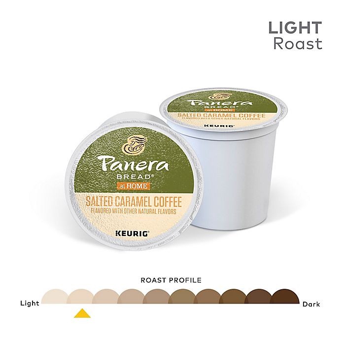 slide 4 of 7, Panera Bread K-Cup Pods Salted Caramel Coffee 24-0.36 oz Pods, 24 ct