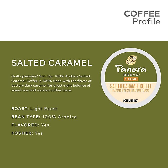 slide 3 of 7, Panera Bread K-Cup Pods Salted Caramel Coffee 24-0.36 oz Pods, 24 ct