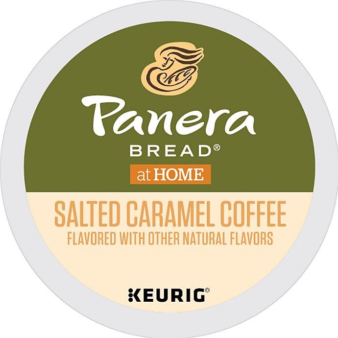 slide 1 of 7, Panera Bread K-Cup Pods Salted Caramel Coffee 24-0.36 oz Pods, 24 ct