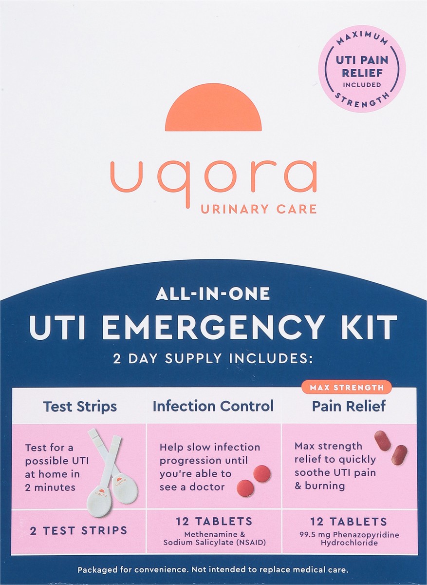 slide 4 of 14, Uqora UTI All-in-One UTI Emergency Kit 1 ea, 1 ct
