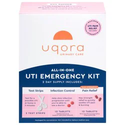 Uqora All-in-One UTI Emergency Kit - 1 ea