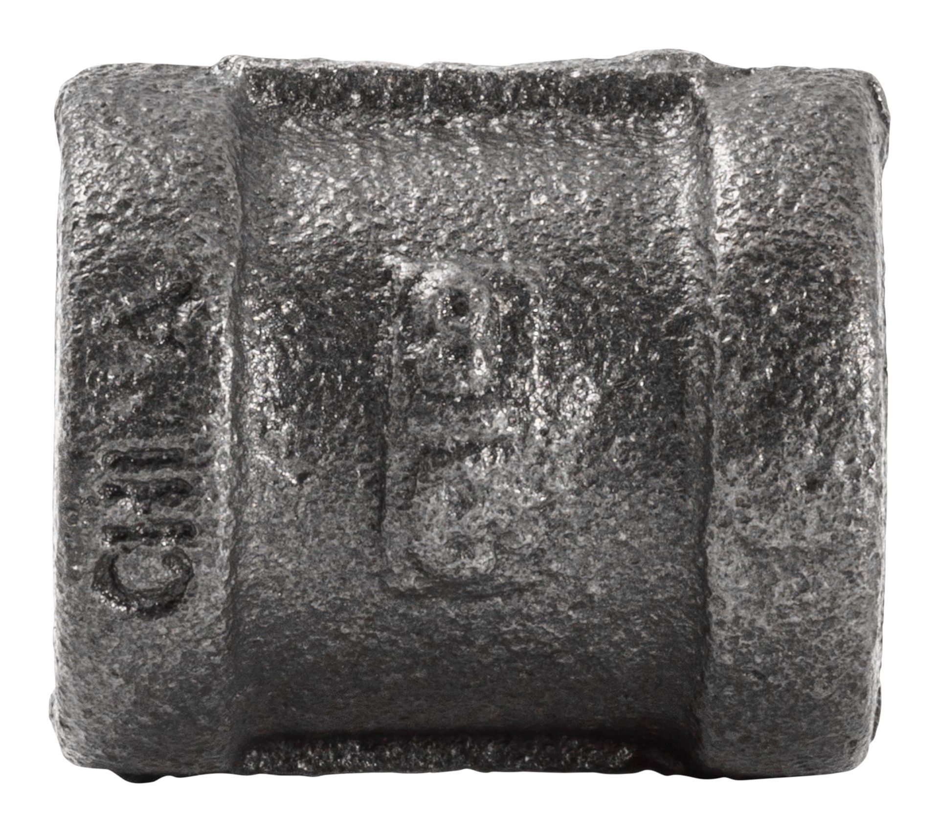 slide 2 of 5, RELIABILT 3/8-in Black Iron Coupling Fitting, 1 ct