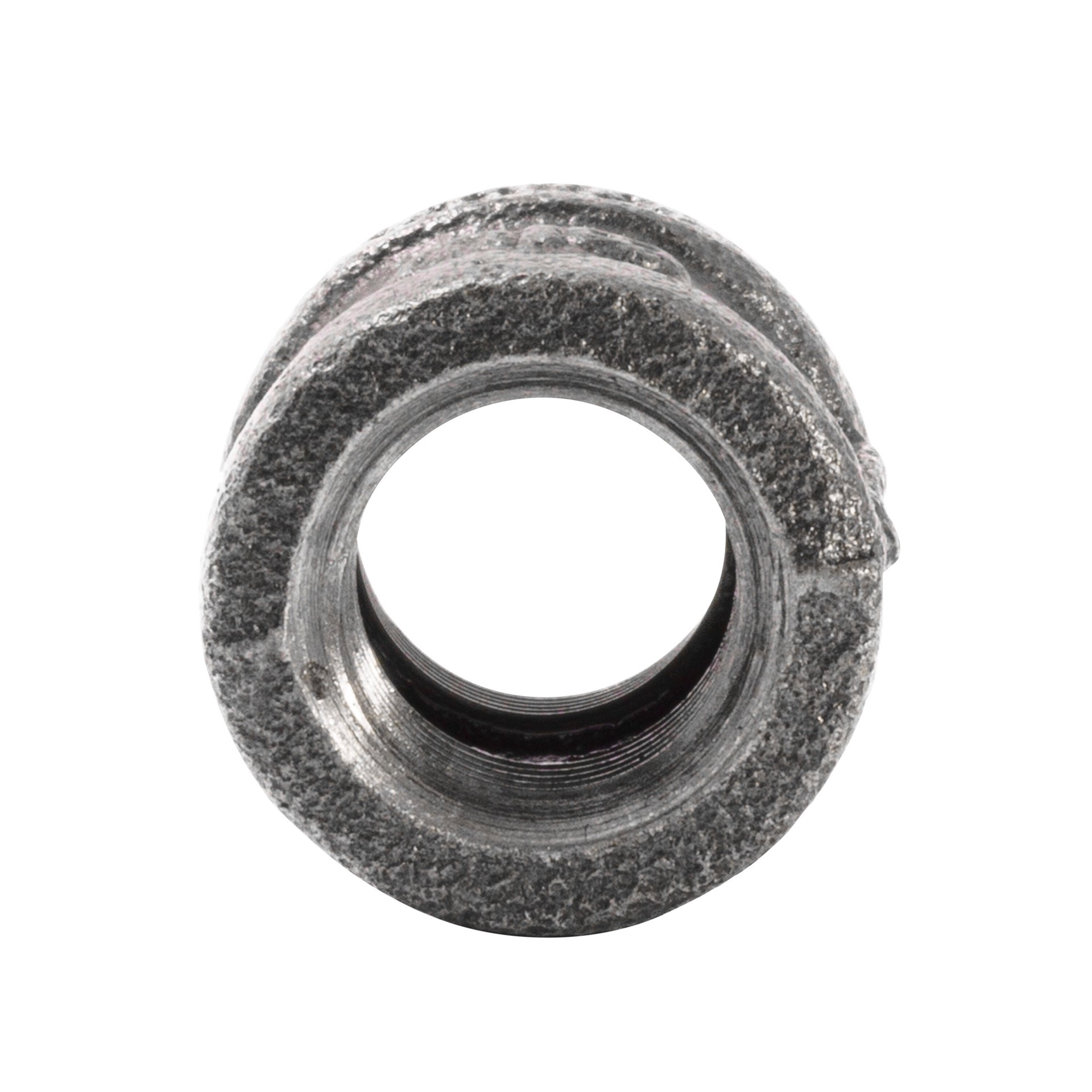 slide 3 of 5, RELIABILT 3/8-in Black Iron Coupling Fitting, 1 ct
