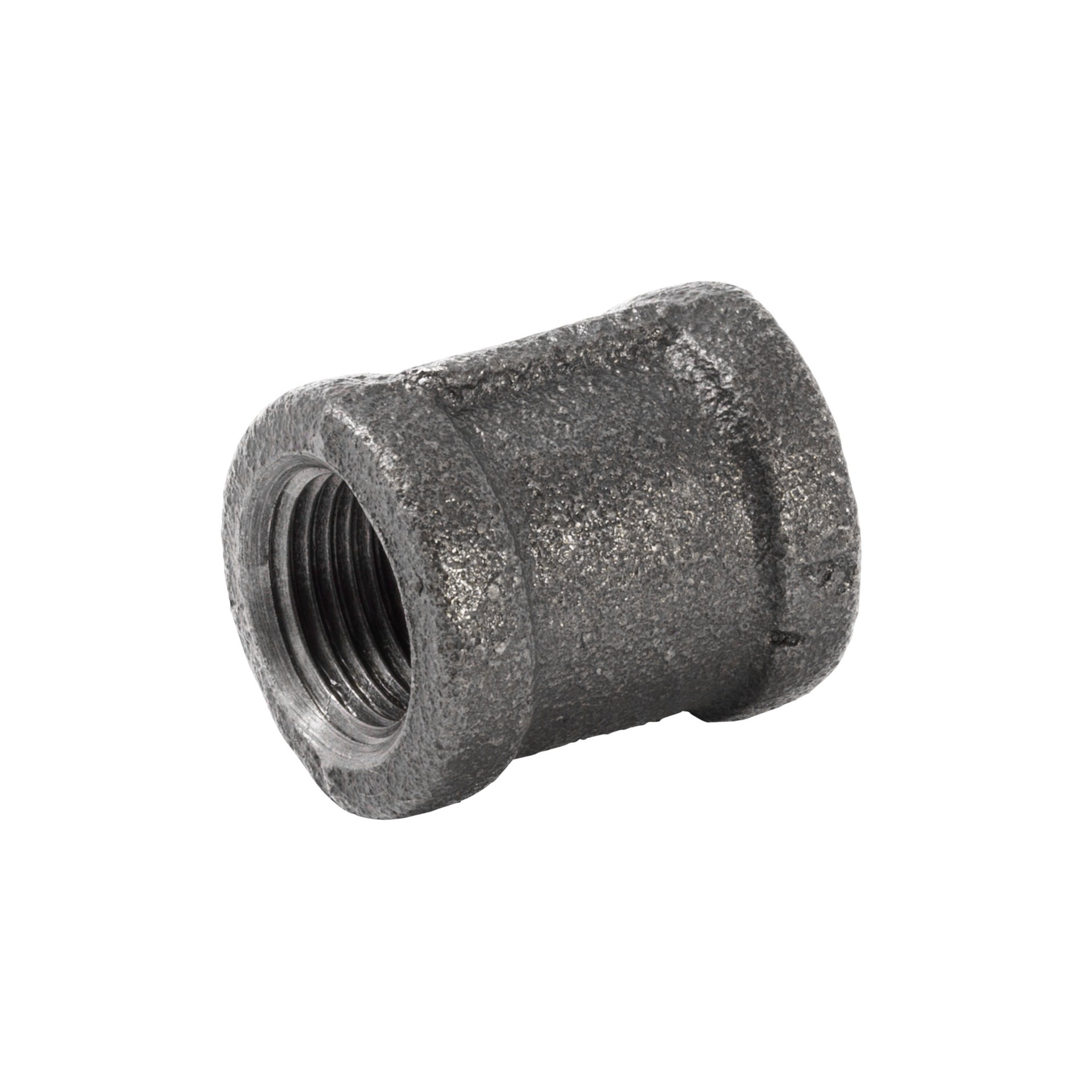 slide 1 of 5, RELIABILT 3/8-in Black Iron Coupling Fitting, 1 ct