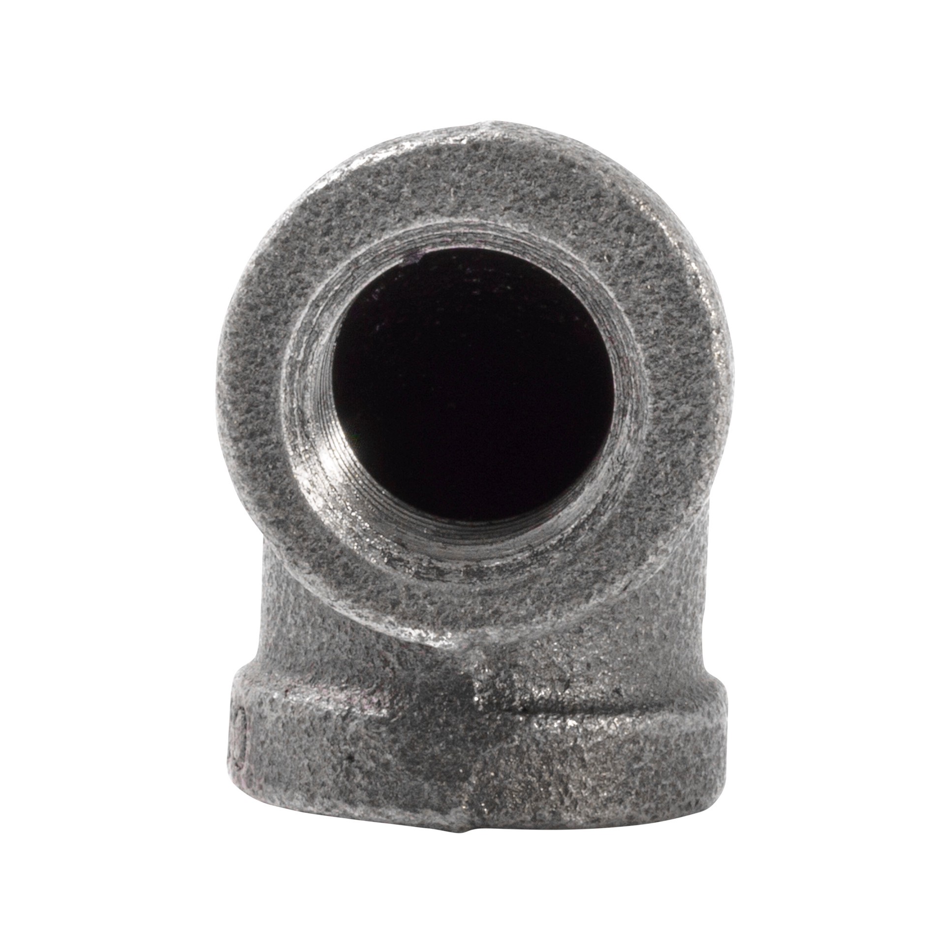 slide 3 of 5, RELIABILT 3/8-in 90 Black Iron Elbow Fitting, 1 ct