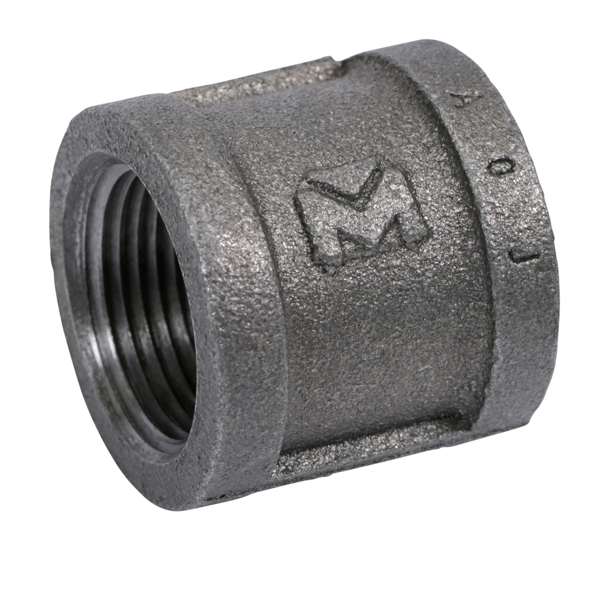 slide 2 of 6, RELIABILT 1-in Black Iron Coupling Fitting, 1 ct