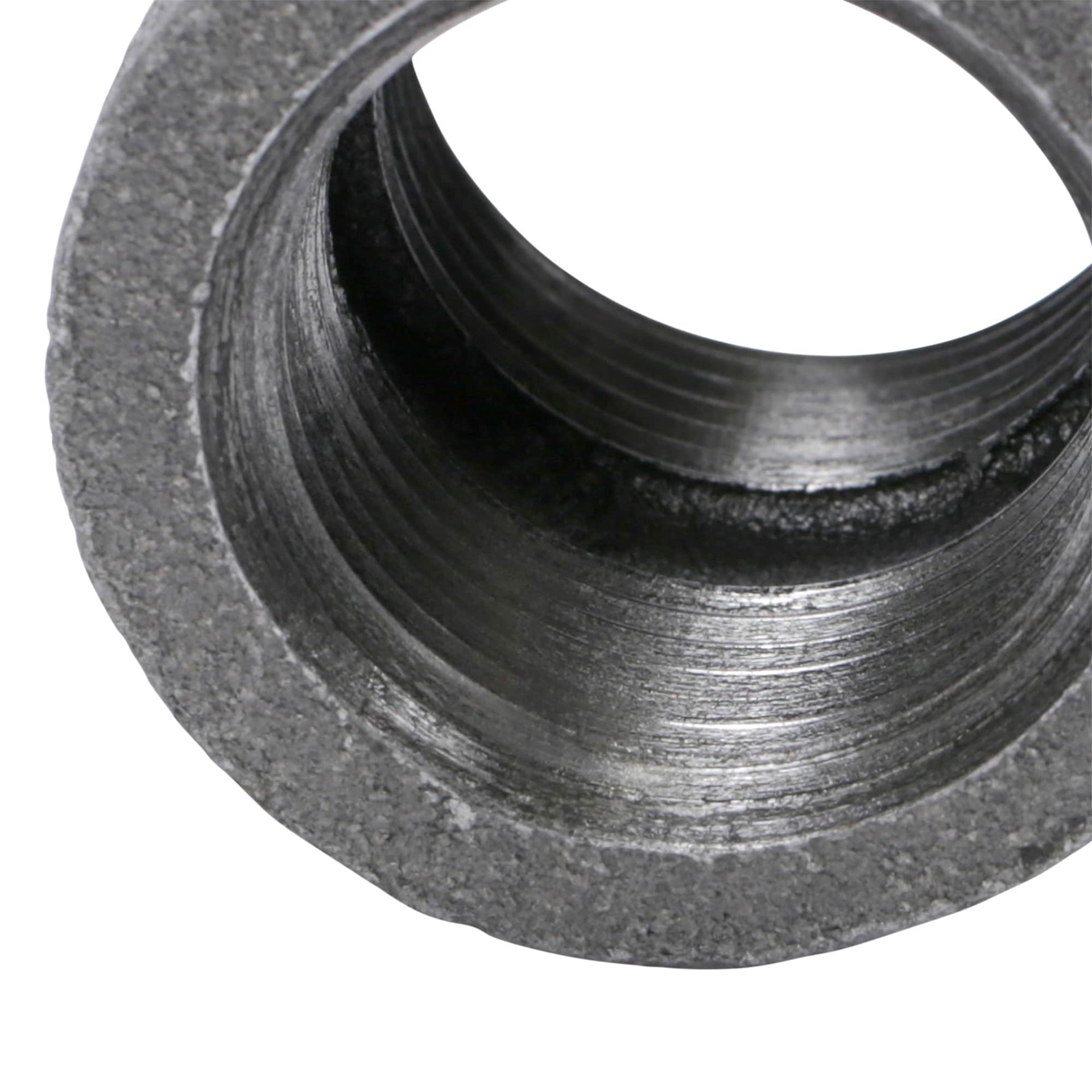 slide 3 of 6, RELIABILT 1-in Black Iron Coupling Fitting, 1 ct