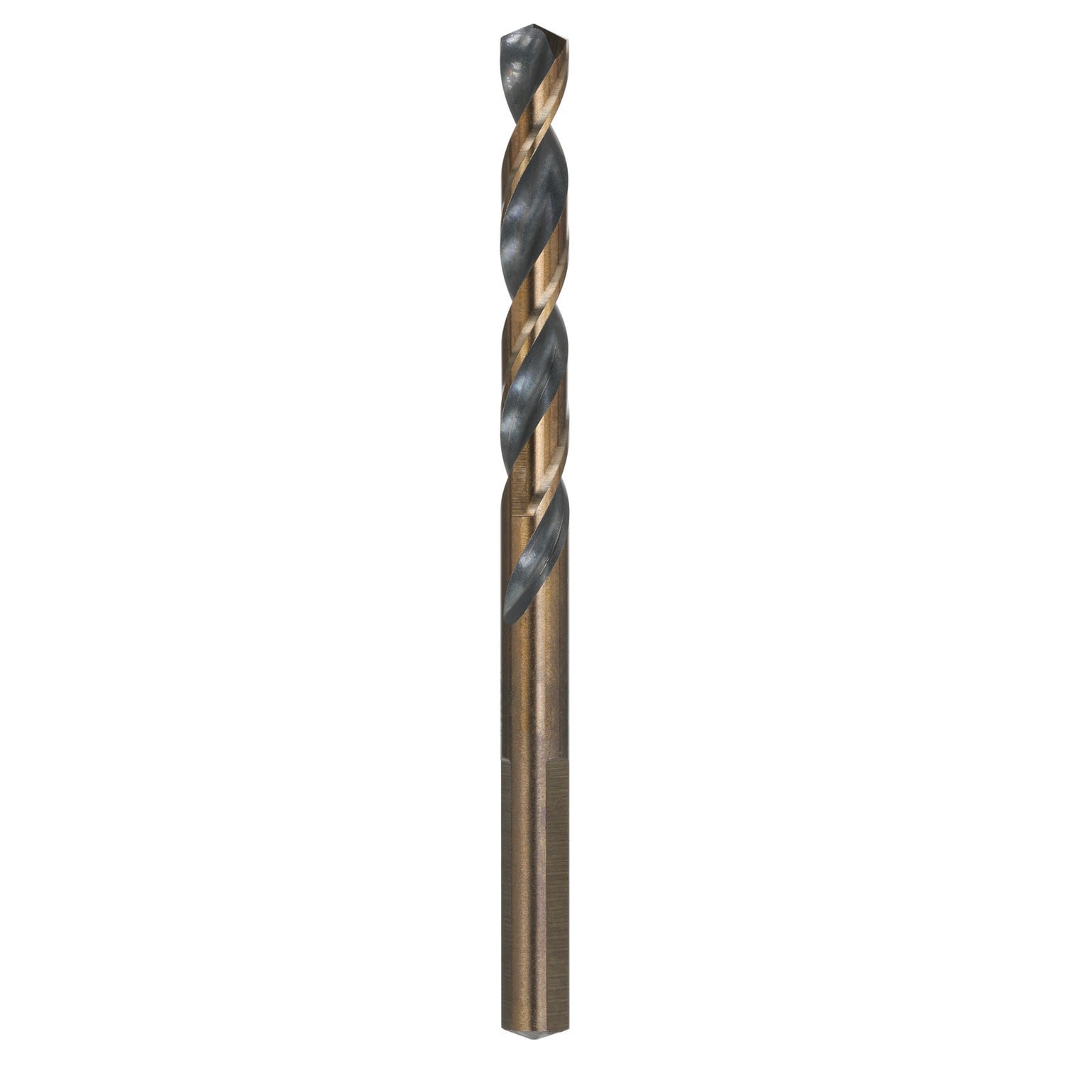 slide 2 of 6, DEWALT 3/8-in x 5-1/16-in Black and gold coated HSS Jobber length Twist Drill Bit, 1 ct