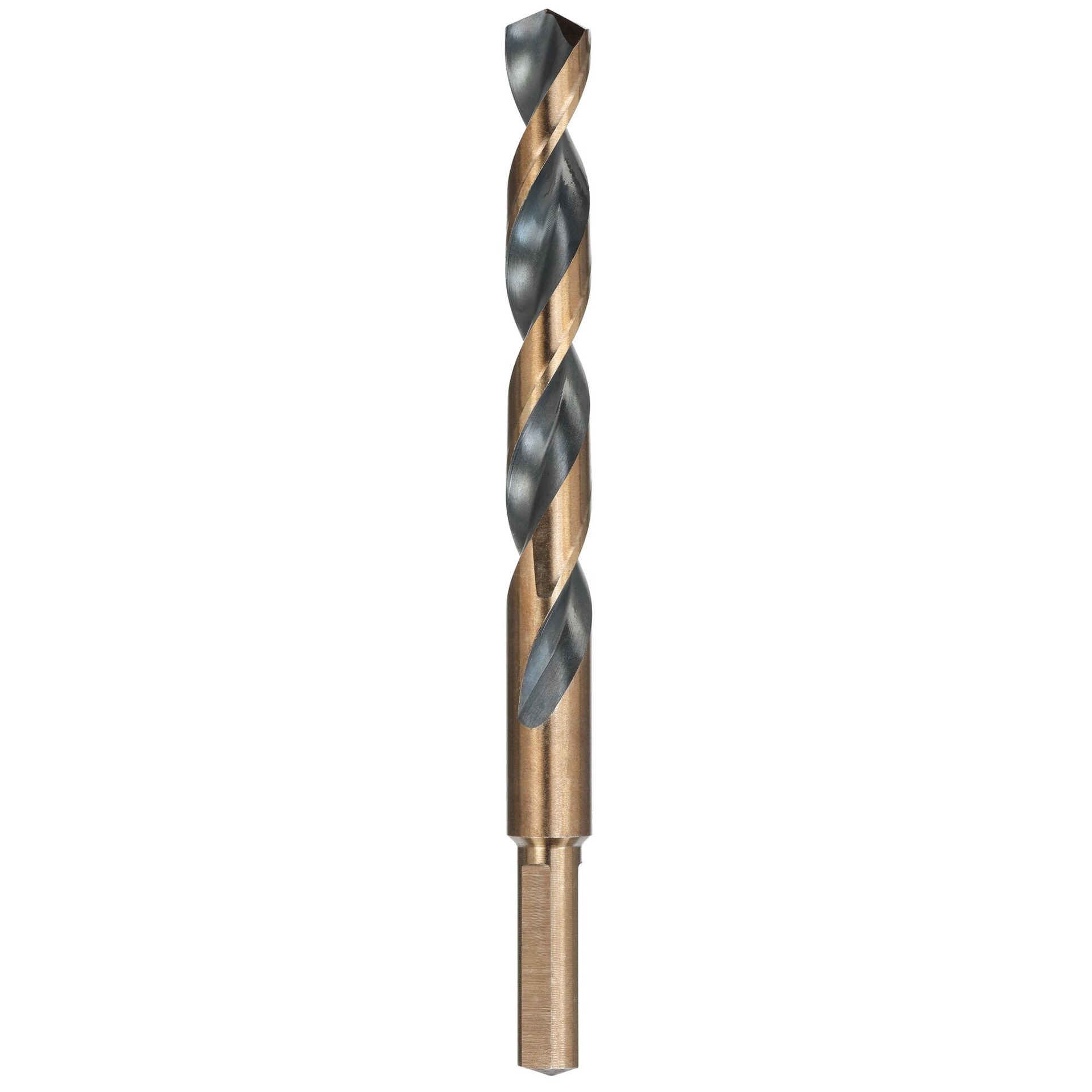 slide 2 of 6, DEWALT 25/64-in x 5-3/16-in Black and gold coated HSS Jobber length Twist Drill Bit, 1 ct