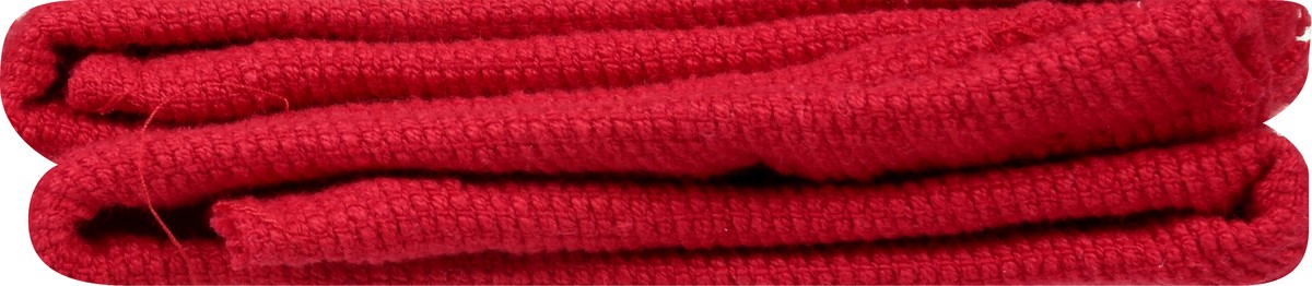 slide 8 of 9, MÜkitchen Ruby 100% Cotton Ridged Texture Dishcloth 1 ea, 1 ct