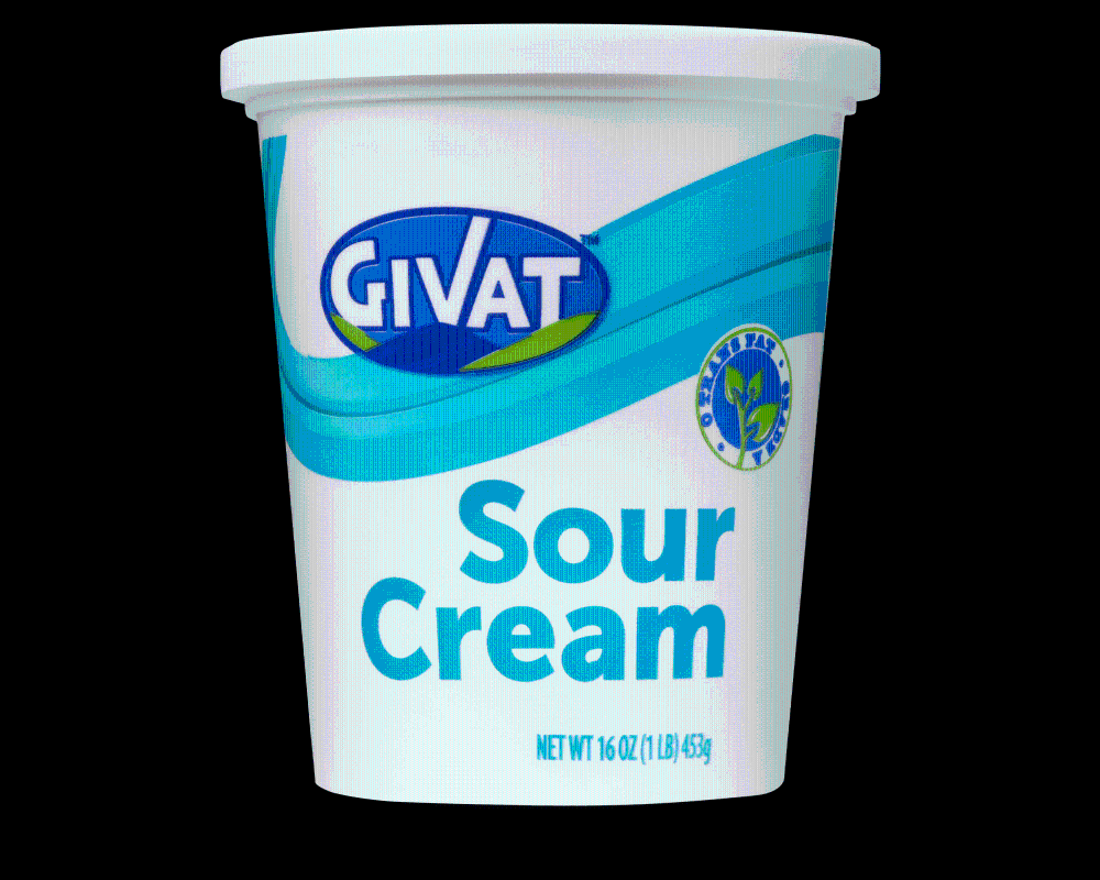slide 1 of 1, Givat™ Sour Cream, 16 oz