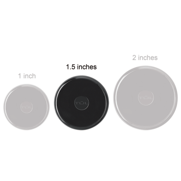 slide 3 of 3, TUL Custom Note-Taking System Discbound Expansion Discs, 1.5'', Black, Pack Of 12, 12 ct