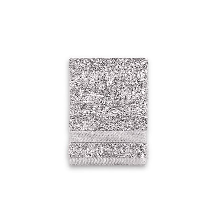 slide 1 of 3, Wamsutta Hygro Duet Washcloth - Chrome, 1 ct