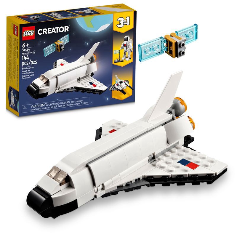 slide 1 of 1, LEGO Creator Space Shuttle 31134 Building Toy Set, 1 ct