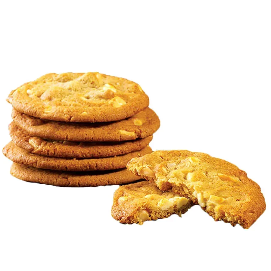 slide 1 of 1, H-E-B Bakery Gourmet White Chocolate Macadamia Nut Cookies, 6 ct