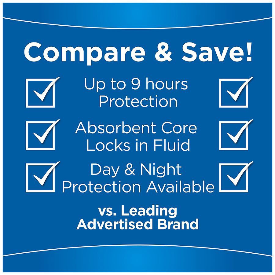 slide 4 of 5, Walgreens Ultra Thin Long Super Wingless Pads, 40 ct