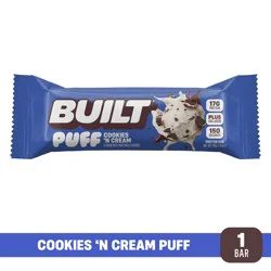 Built Protein Puff - White Chocolate Cookies 'N Cream - 1.41 oz