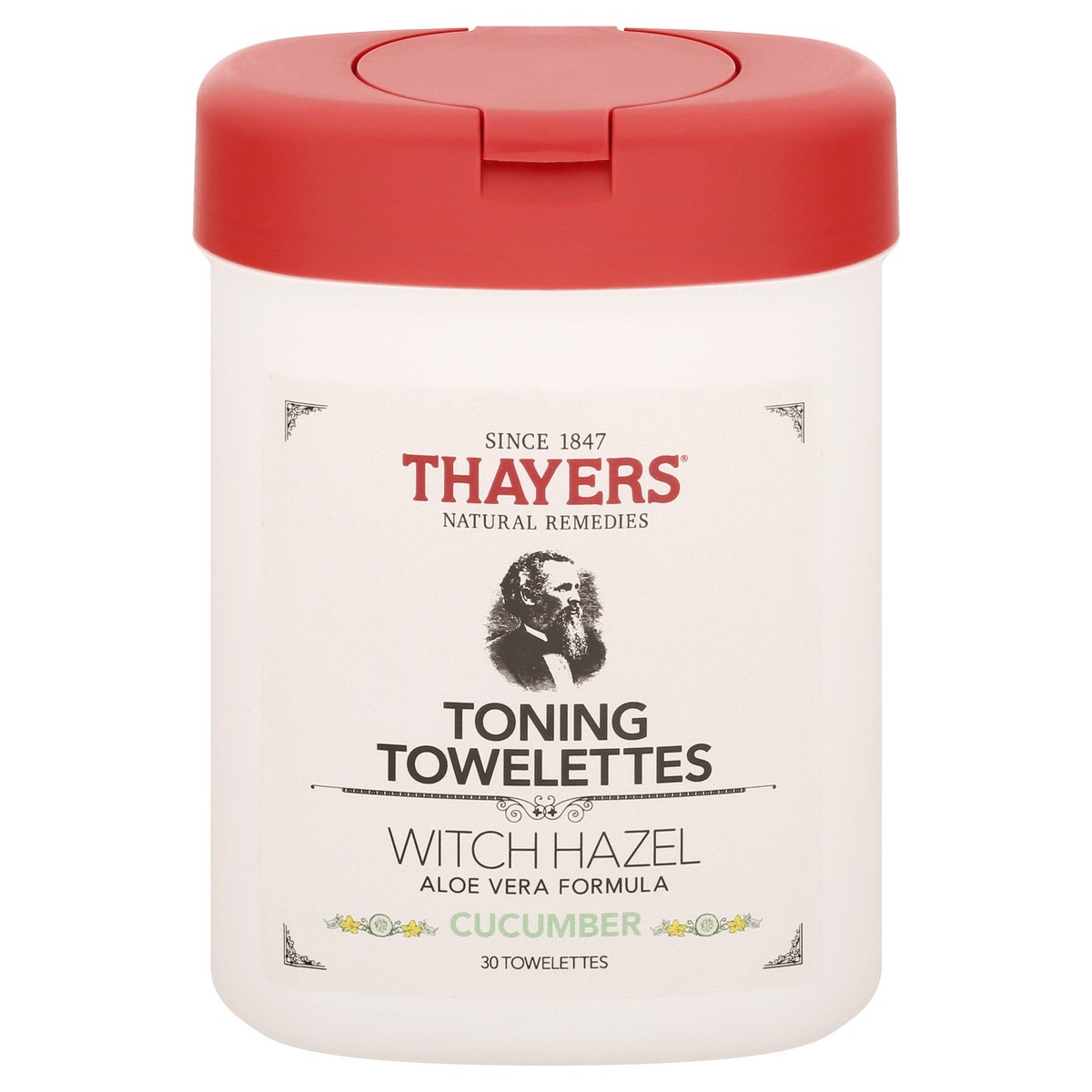 slide 1 of 9, Thayers Witch Hazel Cucumber Toning Towelettes 30 ea, 30 ct