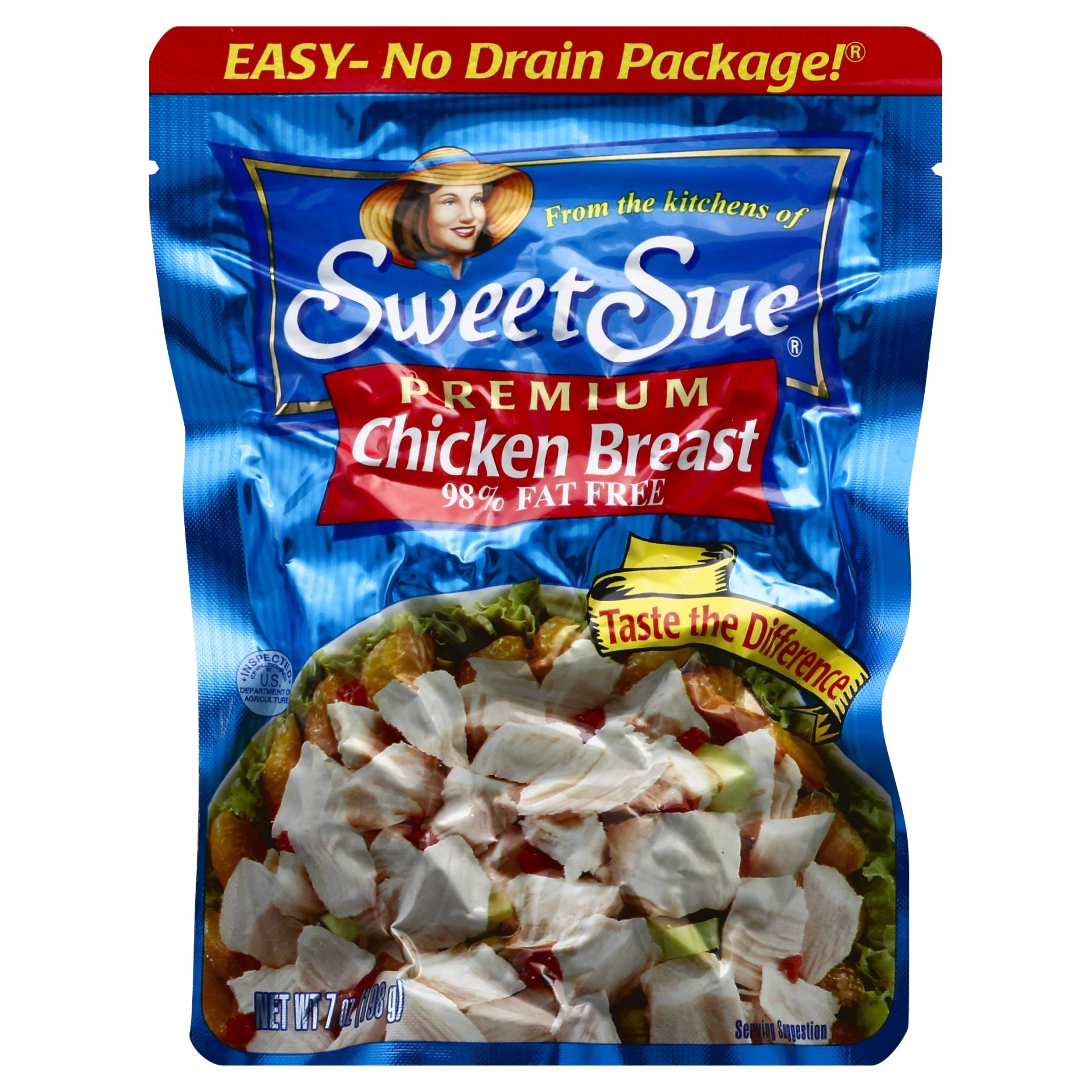 Sweet Sue Premium Chicken Breast Pouch 7 Oz 