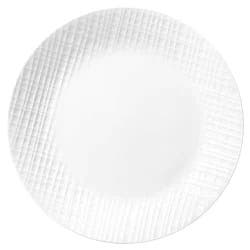 Corelle Studio Embossed Linen Weave Dinner Plate, 10.25 in