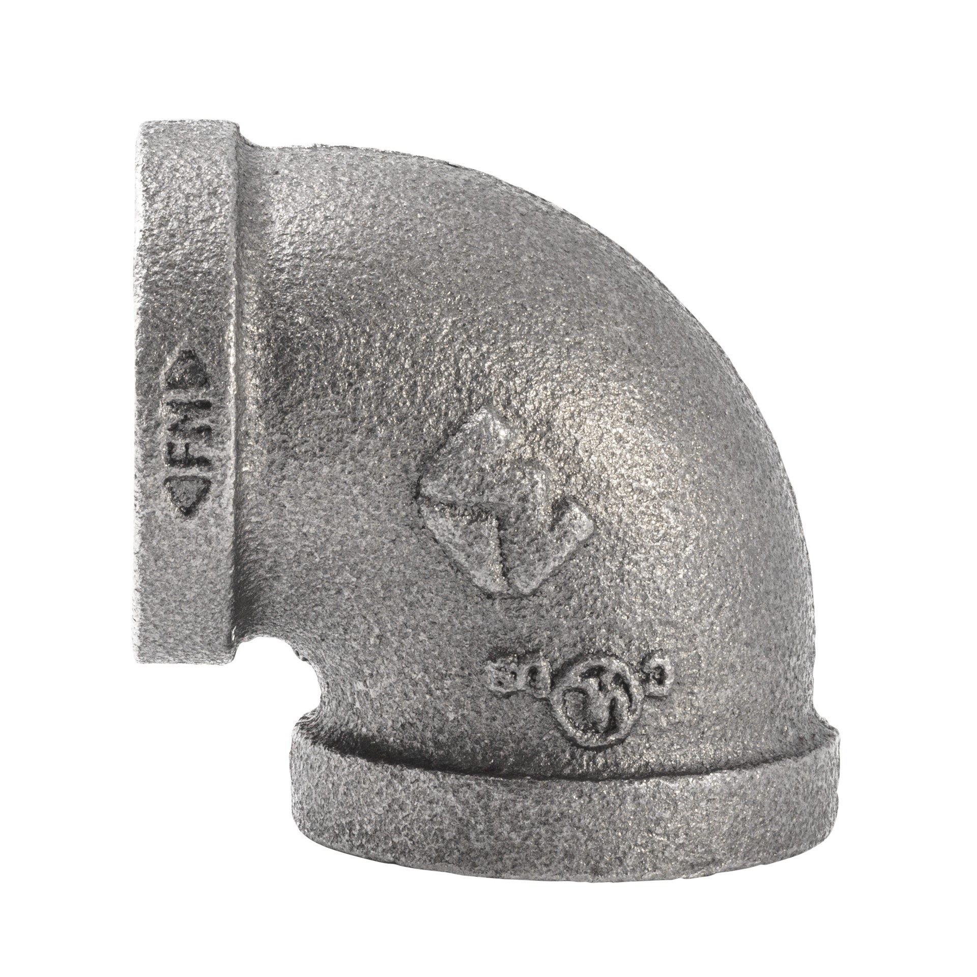 slide 2 of 6, RELIABILT 1-in 90 Black Iron Elbow Fitting, 1 ct