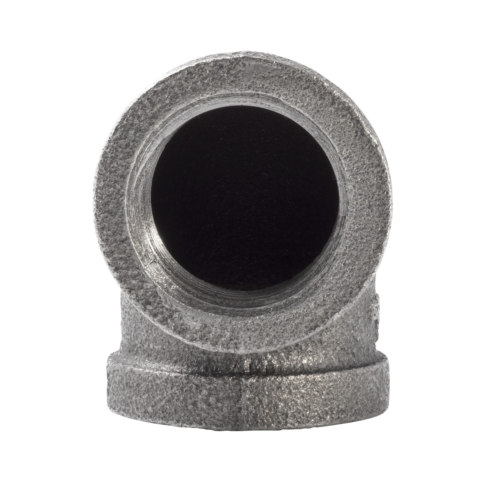 slide 3 of 6, RELIABILT 1-in 90 Black Iron Elbow Fitting, 1 ct